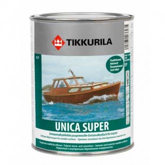Лак Tikkurila Unica Super для дерева