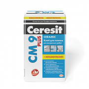 Клей для керамической плитки и керамогранита для внутренних работ  Ceresit СМ 9 Plus