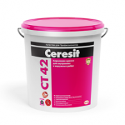 Акриловая краска для наружных и внутренних работ Ceresit CT 42